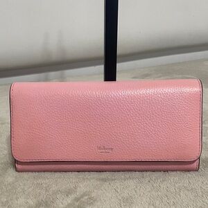 Mulberry Blush Pink Leather Wallet